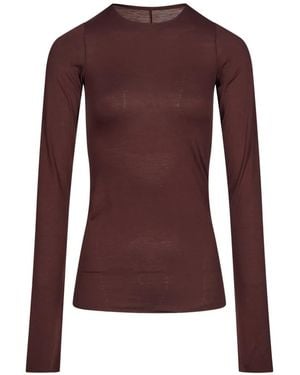 Rick Owens Long-Sleeve T-Shirt - Purple