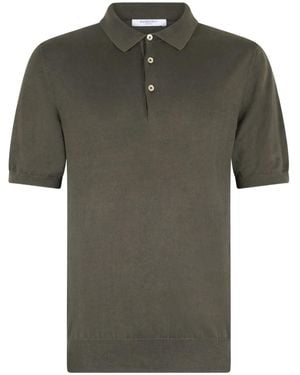 Boglioli Cotton Polo Shirt - Green