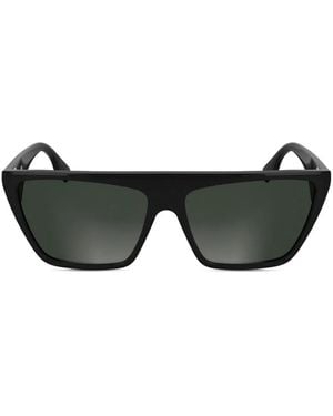 Karl Lagerfeld Sonnenbrille Mit Logo-Print - Schwarz