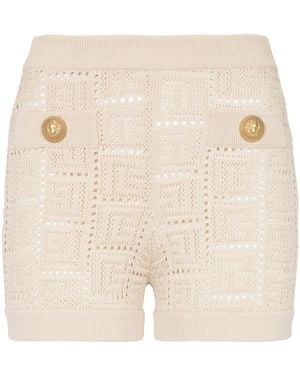 Balmain Short Shorts - Natural