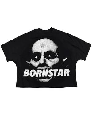 Stadium Goods Bornstar Face T-Shirt - Schwarz
