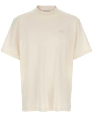 Y-3 T-Shirt À Logo Imprimé - White