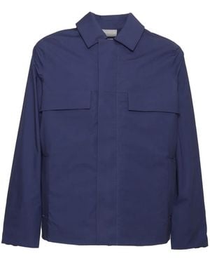 K-Way Orion Poplin 3L Jacket - Blue