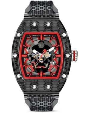 Philipp Plein Crypto King Cry$Tal Ghost 55Mm - Red