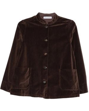 ROSSO35 Button-Up Jacket - Brown