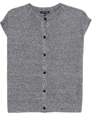 Eileen Fisher ノースリーブ カーディガン - グレー
