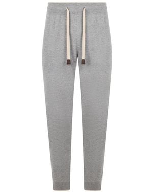 Fedeli Pantalon De Jogging En Cachemire - Grey