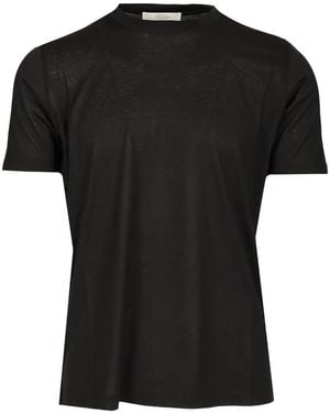 Mauro Ottaviani Silk-Jersey T-Shirt - Black