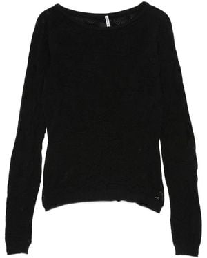Liviana Conti Aivita Laced T-Shirt - Black