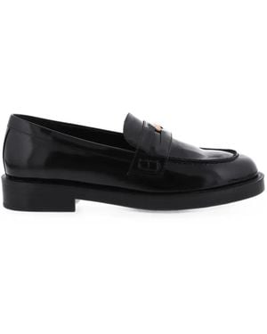 Paris Punk Penny Loafers - Zwart