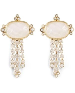 Gas Bijoux Tiki Mother-Of-Pearl Earrings - White
