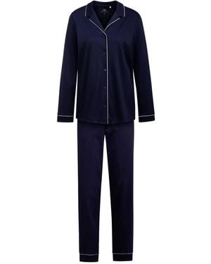 CALIDA Button-Up Pyjamas - Blue