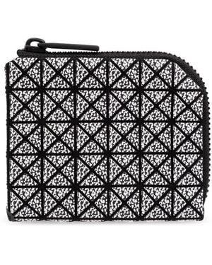 Issey Miyake Geometrisch Gemustertes Portemonnaie - Schwarz