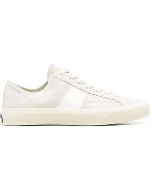 Tom Ford Lace-up Trainers - White