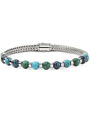 John Hardy Sterling Beaded Bracelet - White