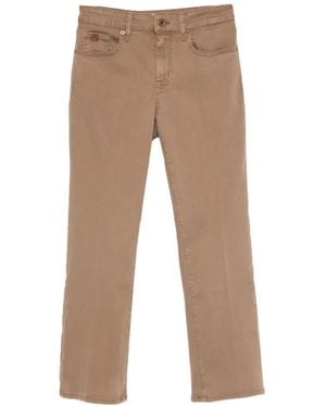 Jacob Cohen Kate Crop Trousers - Natural