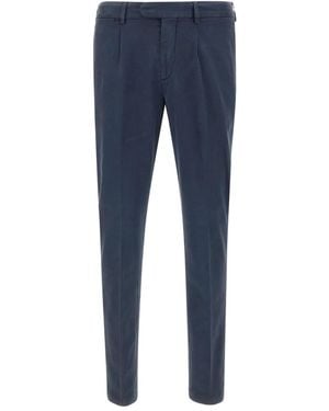 Devore Pantalon À Pinces - Bleu