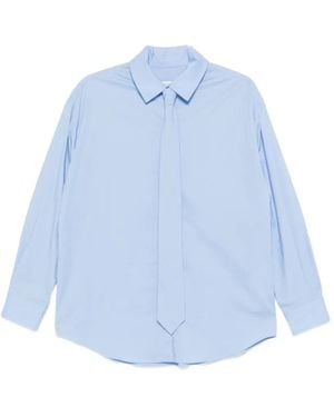Manuel Ritz Camicia Con Nodo - Blu