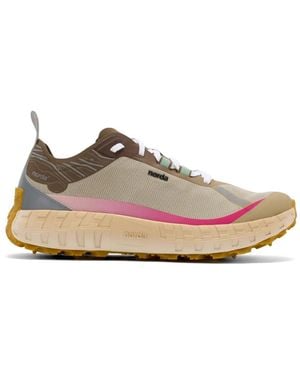 Norda Zapatillas Con Paneles Rasgados - Rosa
