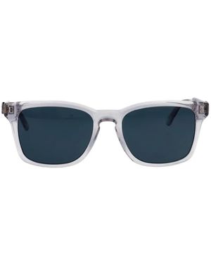 Ferragamo Eyewear Gancini Square-Frame Sunglasses - Blue