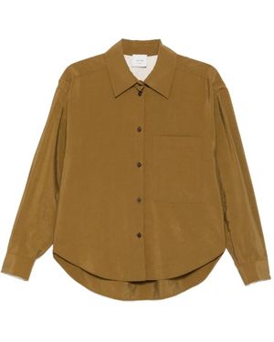 Alysi Button-Up Shirt - Natural