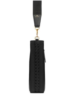 Aviteur Bolso De Hombro Gigi Con Panel Tejido - Blanco