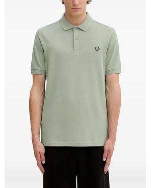 Fred Perry Laurel-Wreath Polo Shirt - Green
