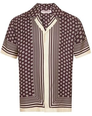 Orlebar Brown Camisa Maitan - Rojo