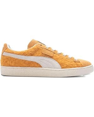 PUMA Suede Mohair Trainers - Orange
