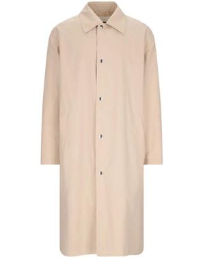 Jil Sander ロゴ コート - ナチュラル