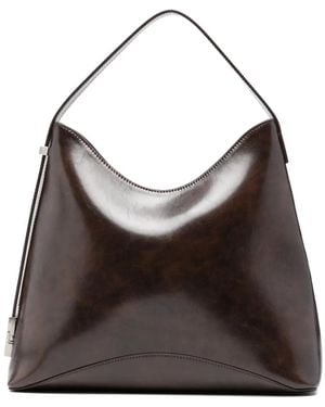 OSOI Slouch Leather Shoulder Bag - Brown