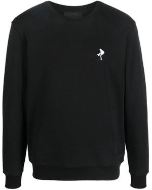 Limitato Photograph-Print Long-Sleeved Sweatshirt - Black