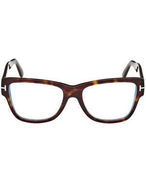 Tom Ford Square-Frame Glasses - Black