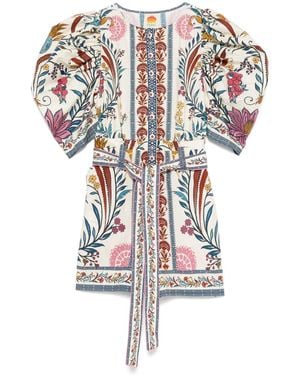 FARM Rio Romantic Playsuit - Wit