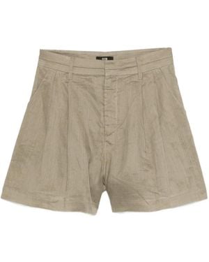 ELEH Pleated Shorts - Natural