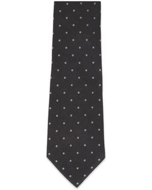 Tom Ford Polka-Dot Tie - Grey