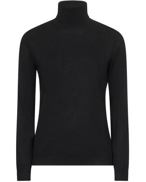 Blanca Vita Pull À Col Roulé - Noir