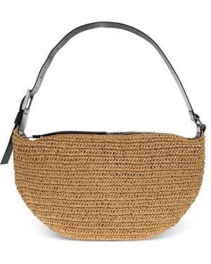 AllSaints Sac À Main Luna À Design Tressé - Blanc