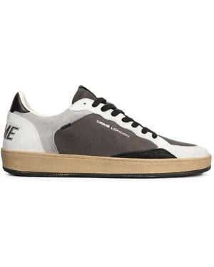 Crime London Chelsea Leather Trainers - White