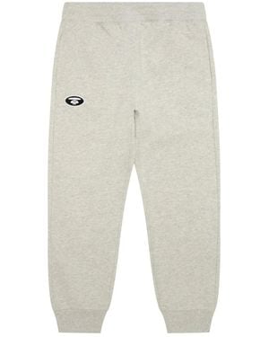 Aape By A Bathing Ape Pantalon De Jogging À Patch Logo - Blanc
