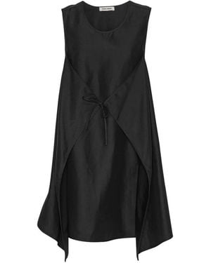 Henrik Vibskov Beetle Layered Mini Dress - Black