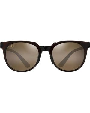 Maui Jim Occhiali Da Sole Tondi - Marrone