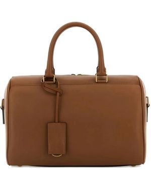 Saint Laurent Le Duffle 6 Tote Bag - Braun