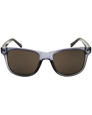 Fossil Rectangle-Frame Sunglasses - Gray