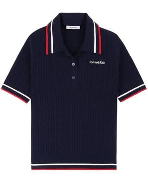 Sporty & Rich Polo - Blu