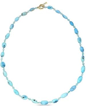 Meredith Young 18K Beaded Necklace - Blue