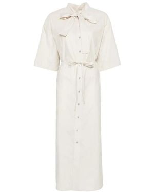 Lemaire Robe Mi-Longue À Design Réversible - White