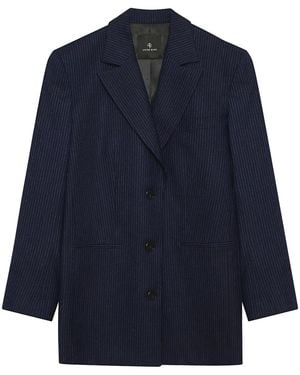 Anine Bing Declan Blazer - Blue