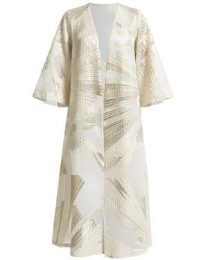 Gemy Maalouf Structured Cape - White
