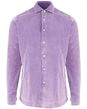 Alessandro Gherardi Corduroy Shirt - Purple